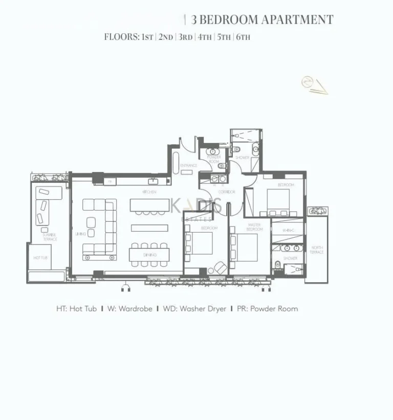 3 Bedroom Apartment for Sale in Limassol District