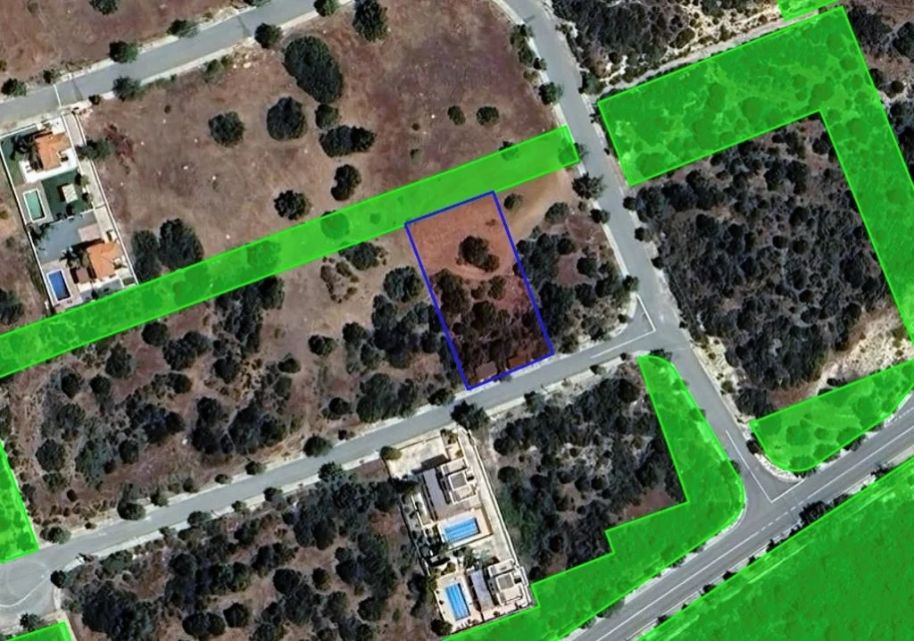 1,240m² Plot for Sale in Secret Valley, Paphos District