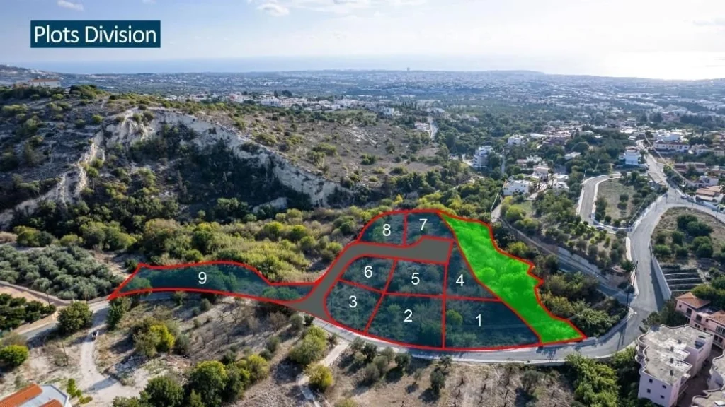 9,150m² Plot for Sale in Mesogi, Paphos District