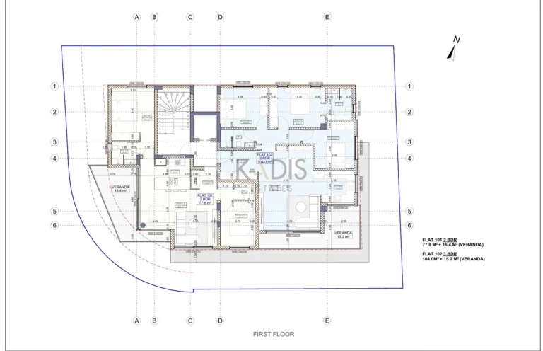 2 Bedroom Apartment for Sale in Limassol – Agios Athanasios