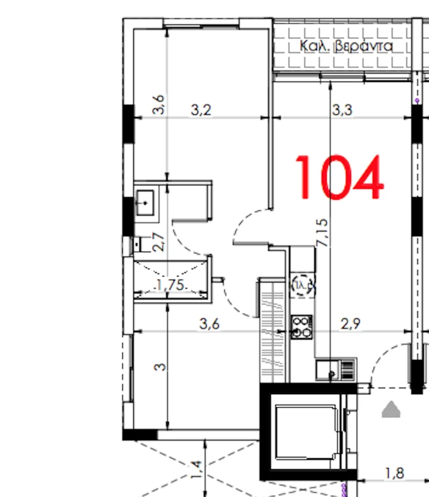 2 Bedroom Apartment for Sale in Trachoni Lemesou, Limassol District