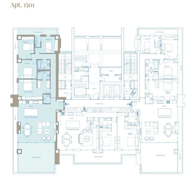 4 Bedroom Apartment for Sale in Agios Tychonas, Limassol District