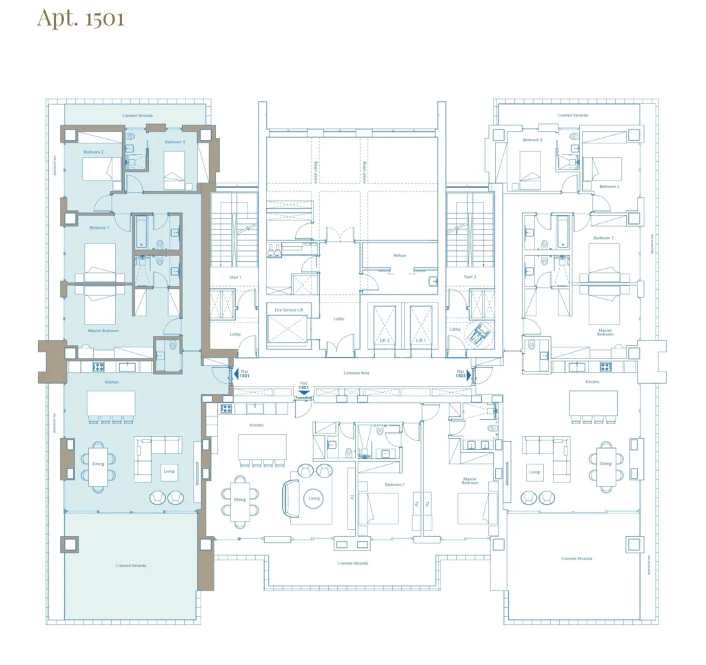 4 Bedroom Apartment for Rent in Agios Tychonas, Limassol District