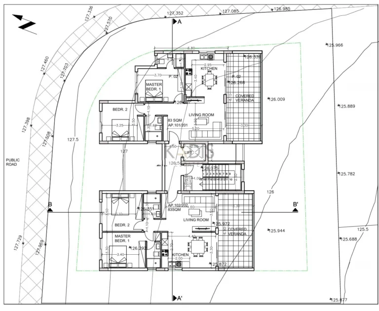 2 Bedroom Apartment for Sale in Limassol – Agios Athanasios