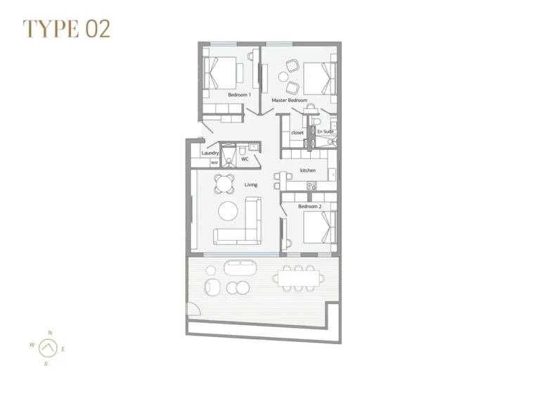3 Bedroom Apartment for Sale in Germasogeia, Limassol District