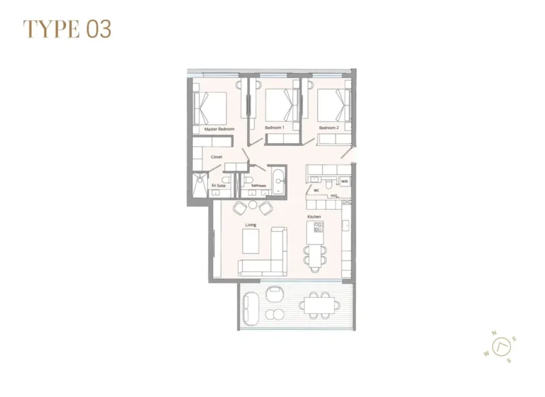 3 Bedroom Apartment for Sale in Germasogeia, Limassol District