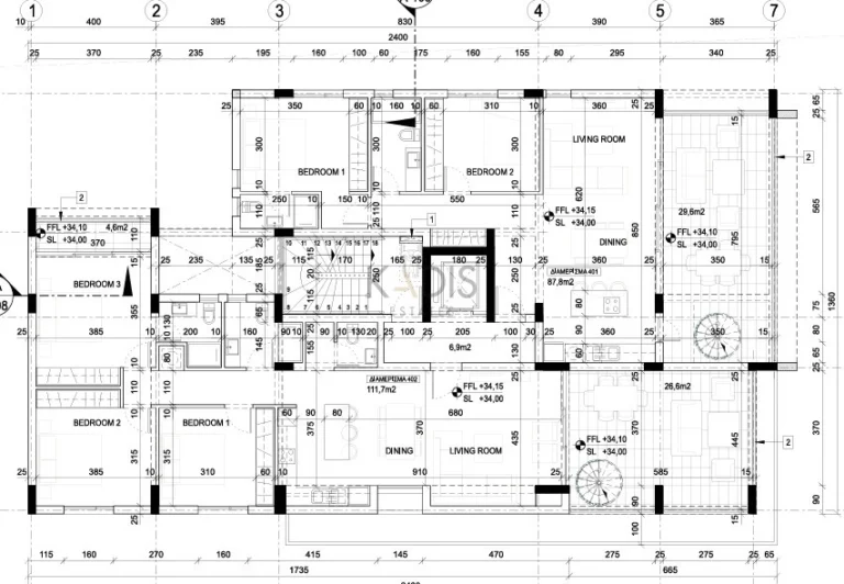 2 Bedroom Apartment for Sale in Livadia Larnakas, Larnaca District