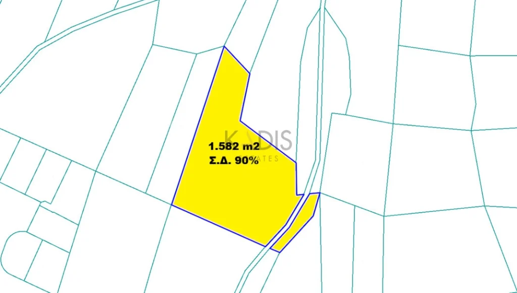 1,582m² Plot for Sale in Agia Varvara Lefkosias, Nicosia District