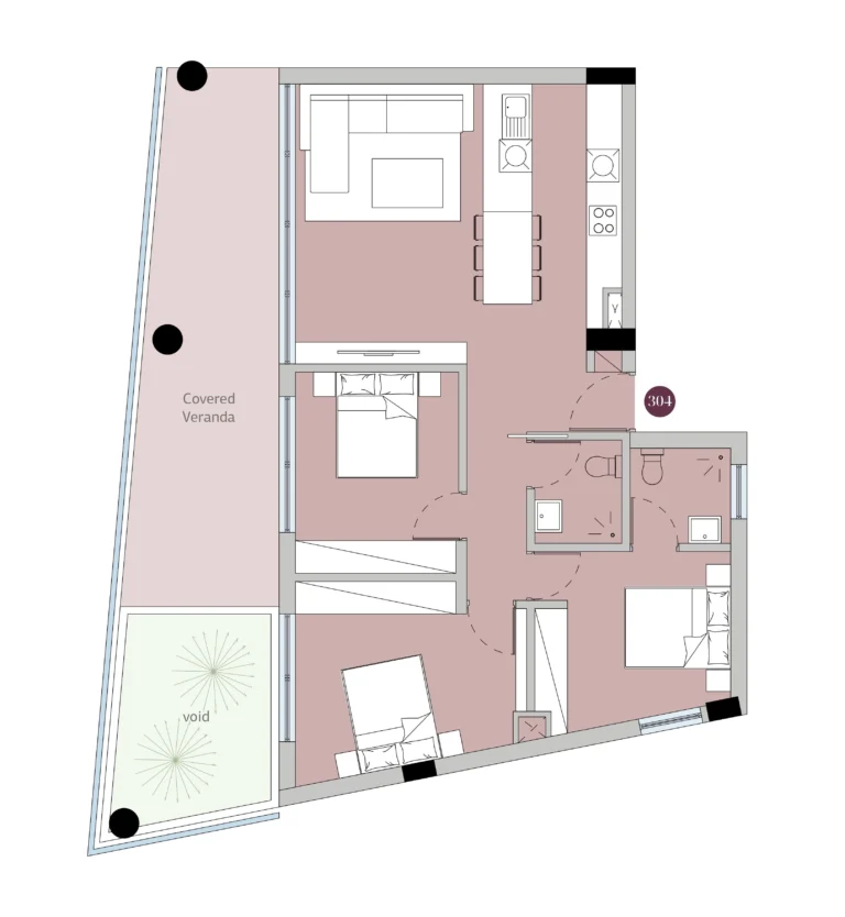 2 Bedroom Apartment for Sale in Germasogeia, Limassol District