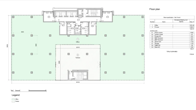 1771m² Office for Rent in Limassol – Agios Athanasios