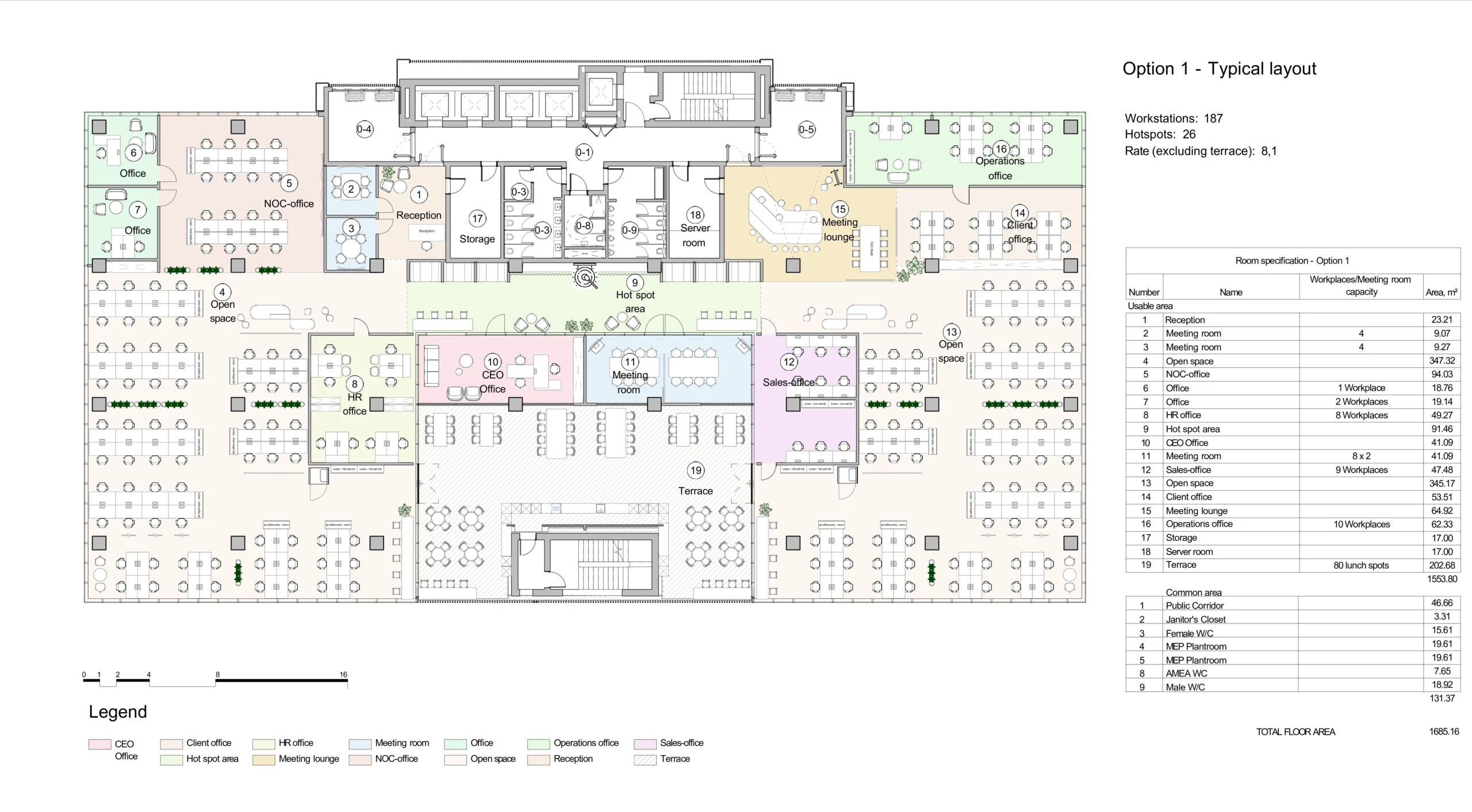 1771m² Office for Rent in Limassol – Agios Athanasios