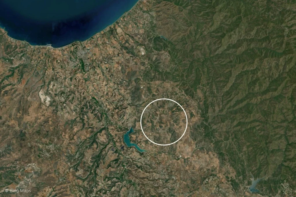 23,000m² Plot for Sale in Meladeia, Paphos District