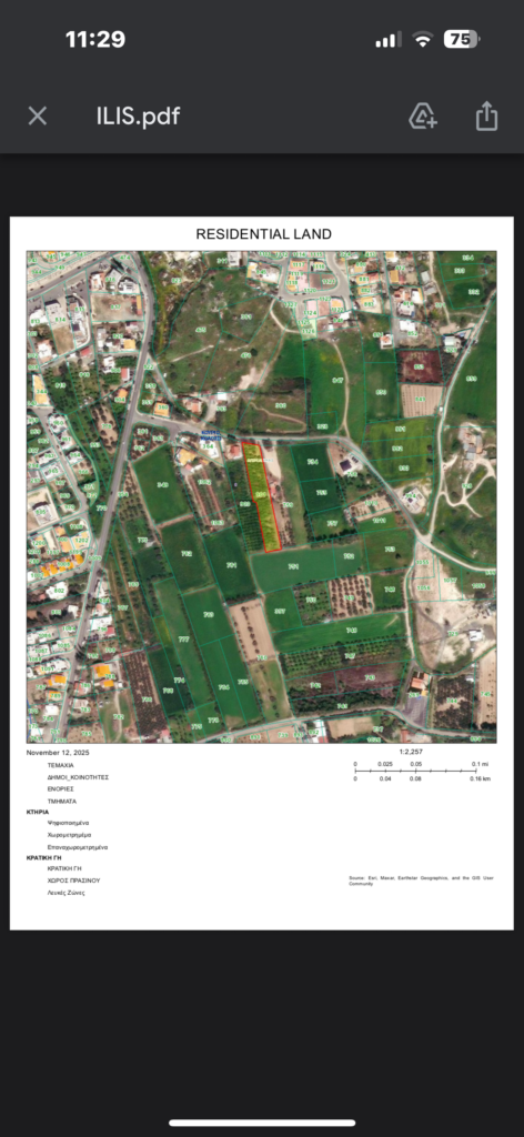 3,240m² Plot for Sale in Limassol District