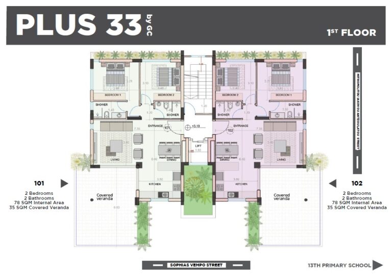 2 Bedroom Apartment for Sale in Paphos – Universal