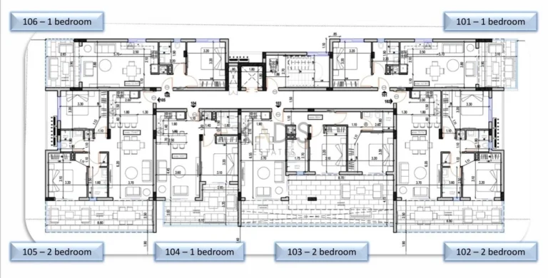 2 Bedroom Apartment for Sale in Aradippou, Larnaca District