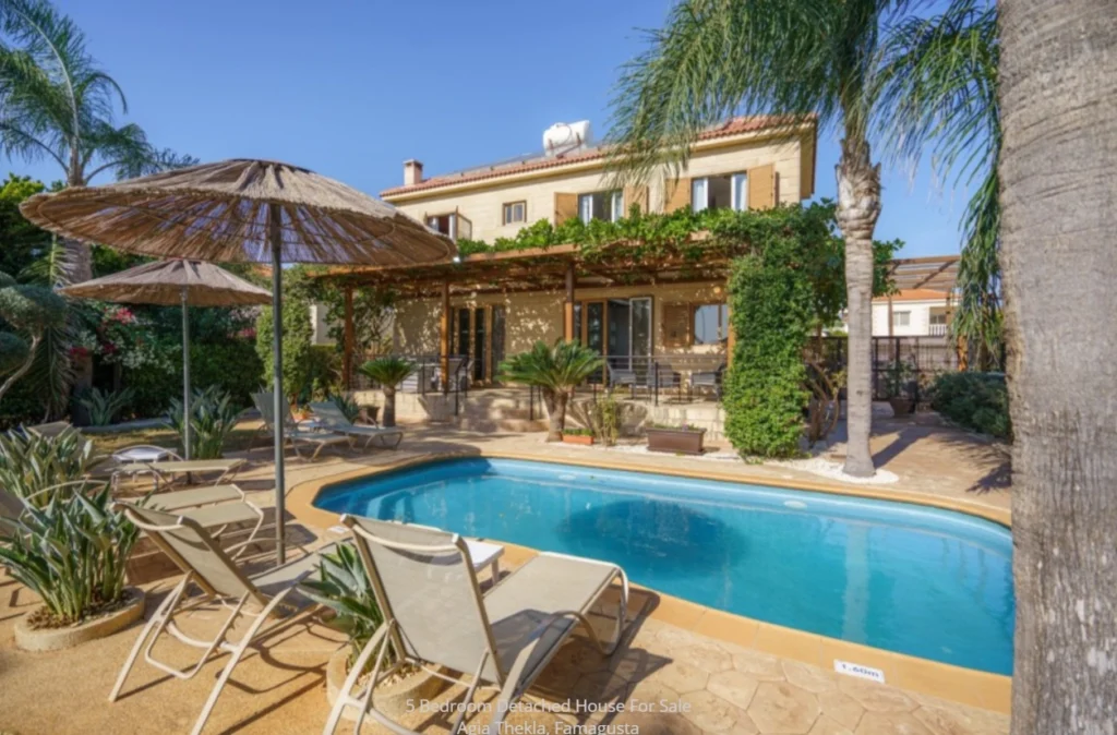 5 Bedroom House for Sale in Agia Thekla, Famagusta District
