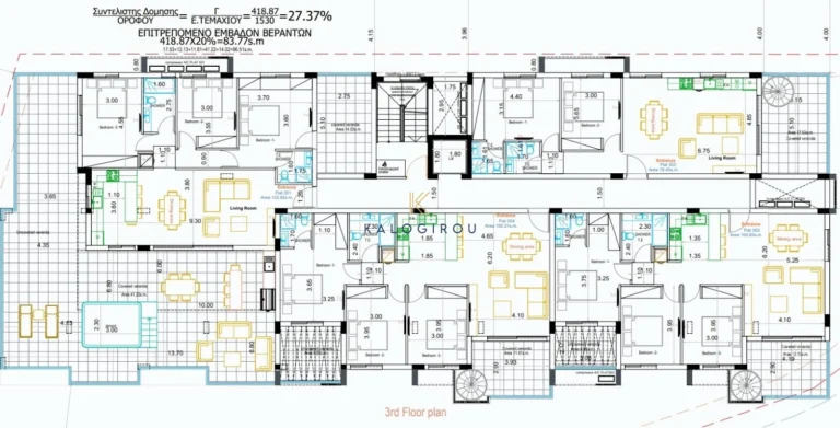 3 Bedroom Apartment for Sale in Oroklini, Larnaca District