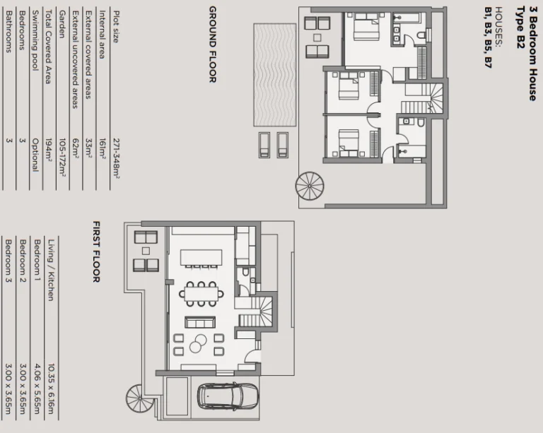 3 Bedroom House for Sale in Limassol – Agios Athanasios