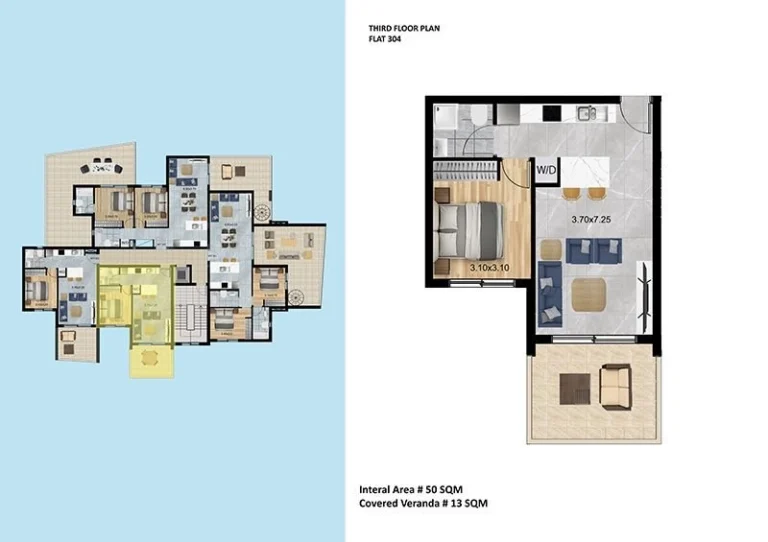 1 Bedroom Apartment for Sale in Agia Paraskevi, Limassol District