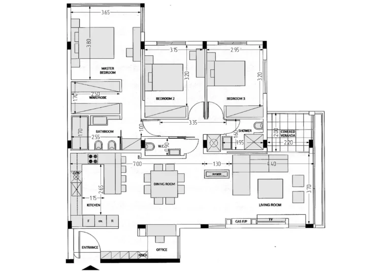 3 Bedroom Apartment for Sale in Germasogeia, Limassol District