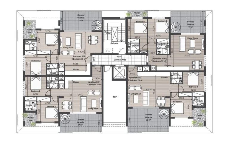 2 Bedroom Apartment for Sale in Limassol – Agios Athanasios