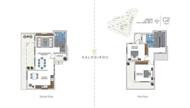 2 Bedroom House for Sale in Pissouri, Limassol District