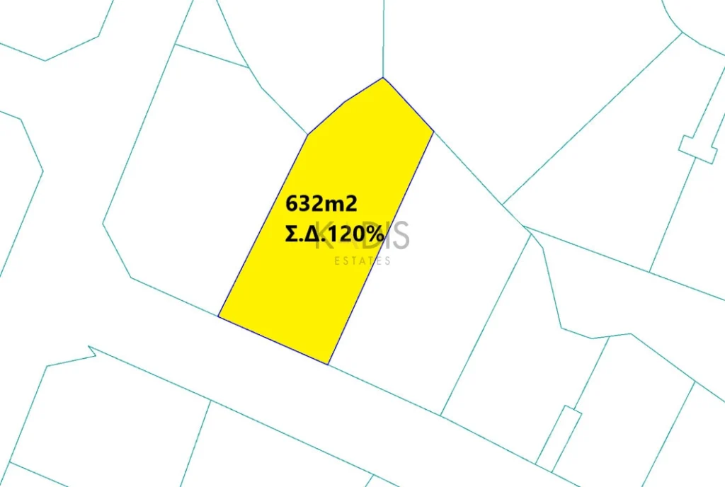632m² Plot for Sale in Strovolos, Nicosia District