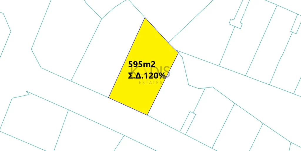 595m² Plot for Sale in Strovolos, Nicosia District