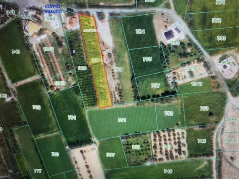 3,240m² Plot for Sale in Kolossi, Limassol District