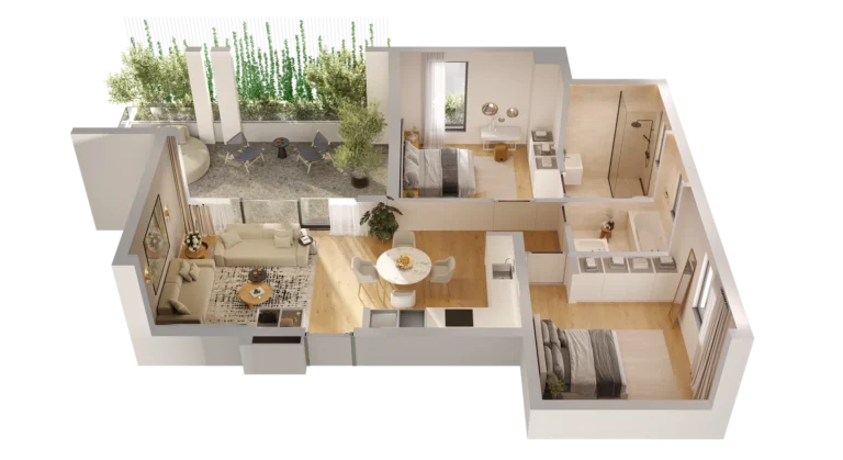 2 Bedroom Apartment for Sale in Limassol – Neapolis