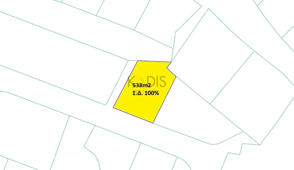 538m² Plot for Sale in Strovolos, Nicosia District