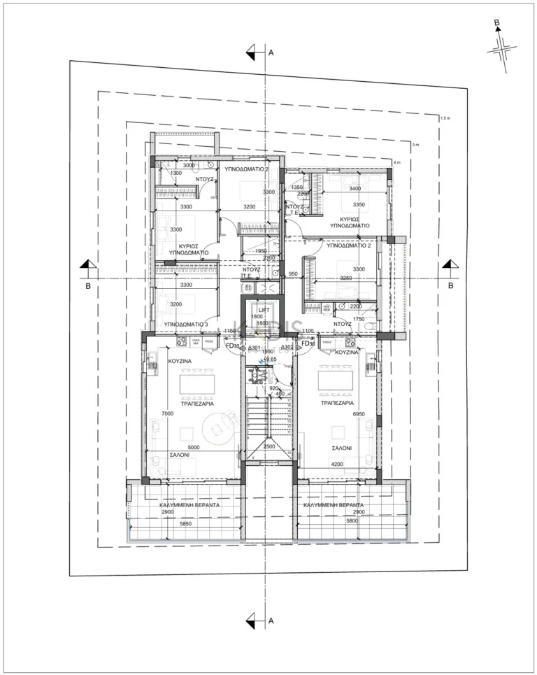 3 Bedroom Apartment for Sale in Agios Dometios, Nicosia District