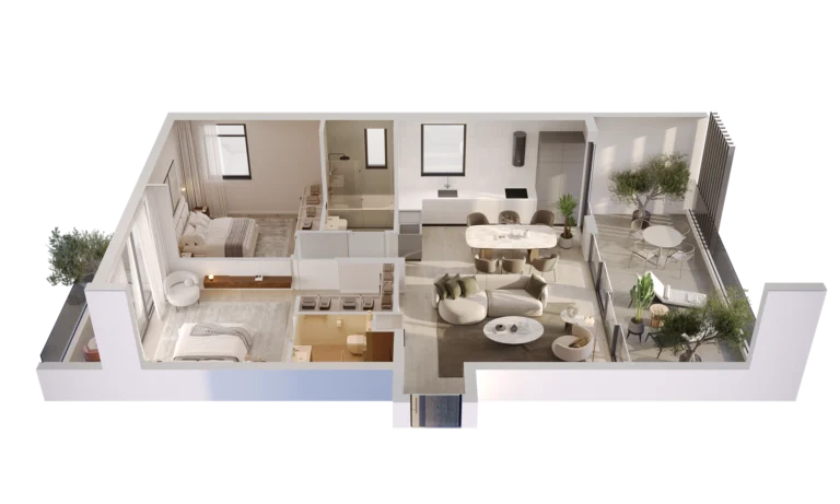 2 Bedroom Apartment for Sale in Potamos Germasogeias, Limassol District