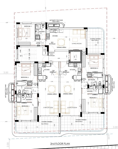 2 Bedroom Apartment for Sale in Aradippou, Larnaca District