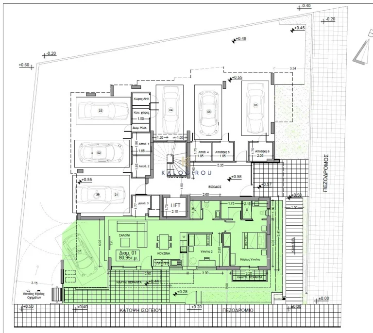 2 Bedroom Apartment for Sale in Meneou, Larnaca District